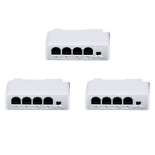 3x1-3portový PoE extender, 10/100M PoE opakovač, IEEE802.3Af pre IP prenos, extender pre POE switch, NVR IP kameru
