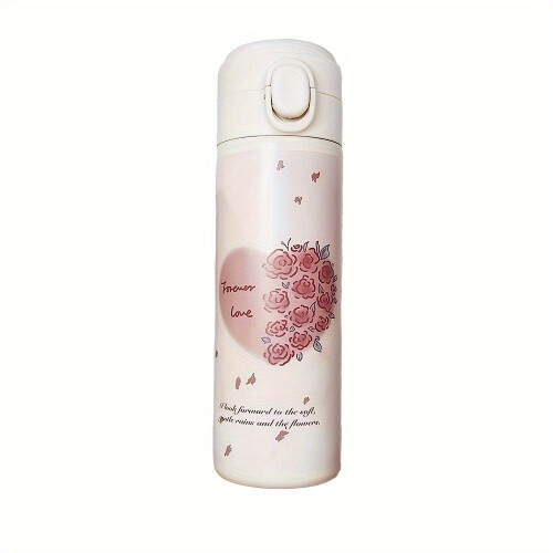 Chic Rose Series Φιάλη κενού από ανοξείδωτο ατσάλι 14,8 ουγγιών - Κούπα ταξιδιού με
