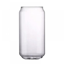 Large 20 oz Can Shaped Tumbler Glasses, Elegant Beer Drinking Cups - Ideal Gift, Great for Any Drink & Occasion