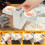 Jetcloudlive Electric Dumpling Maker, Non-Slip, 2 Modes, Silent Automatic Press with Small Brush, Compatible with Household Use 4