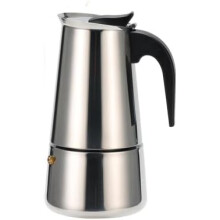 Machine à expresso sur plaque de cuisson, cafetière italienne en acier inoxydable, cafetière italienne pour préparation de café filtre, 6