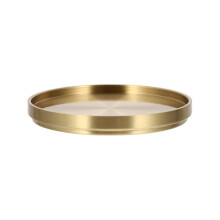 1Pc Round Teacup Coaster Heat-resistant Brass Coaster Anti-scald Cup Mat
