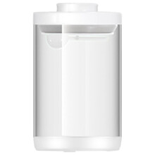 Offerta speciale! lulshou Barattolo con chiusura a pulsante, in vetro borosilicato di alta qualità, compatibile con caramelle, caffè, cereali,