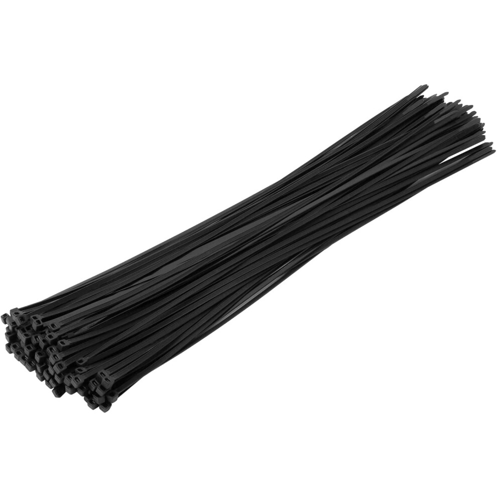 24 Inch Zip Ties Heavy Duty 50Pcs 50 Lbs Strength, Uv Resistant Long Nylon Cable Ties,Self-Locking Nylon Zip 9395123496481