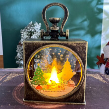 Yonrjhukm Juldekorationer, Retro Vindljus, Skyltfönsterdekorationer, Små Julklappar För Barn, Scendekorationer