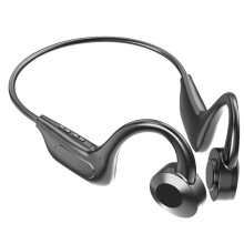 Draadloze headset met botgeleiding, sportheadset, telefoonheadset voor kantoor, oordopjes, hoofdtelefoon met ABS-aansluiting.