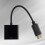 SUSUchens Display Port DP αρσενικό σε VGA θηλυκό καλώδιο μετατροπής για προβολέα υπολογιστή, 3