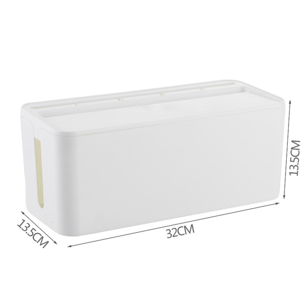 Poaug Kitchen Storage Clearance New Popular Multifunctional Convenient Home Power Socket Storage Box 1Pc On Sale Kitchen White 9395123596730