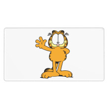 Podložka pod myš Garfield, velká podložka pod myš, kancelářské příslušenství, stolní příslušenství, 15,8 x 29,5 palce