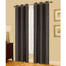 1PC BROWN BRONZE GROMMETS PANEL INSULATE LINED BLACKOUT LIGHT BLOCKING