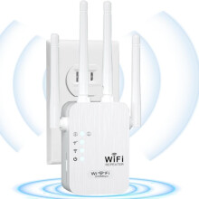 LOVEVER 2024 WiFi Extender Signal Booster for Home, Up to 9277 sq. ft, with Ethernet Port & Access Point