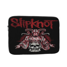 Etui na laptopa Slipknot, wstrząsoodporne etui ochronne na notebooka z kieszenią na akcesoria, teczka podróżna, 10 12 13 15 17 cali, czarne