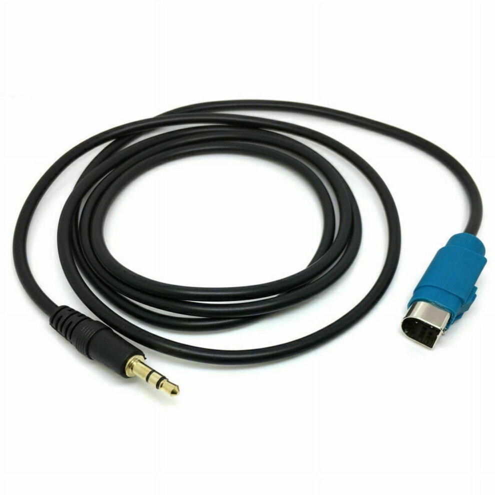 3.5Mm Aux Jack Cable Back Adapter For Alpine Stereo Kce-236B Cda-9884 Cda-9886M 9395123596747