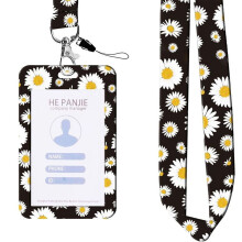 Cordão porta-cartões deslizante com fecho de pressão em formato de borboleta, compatível com celular, chaveiro de pulso para mulheres.
