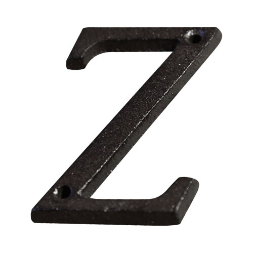 DIY γράμματα από σφυρήλατο σίδηρο, αντίκα βιομηχανικό στυλ, ρετρό βαριά υφή, μαύρη
