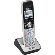 Aparelho sem fio AT&T TL88002, prata/preto | Requer um sistema telefônico expansível AT&T TL88102 para funcionar