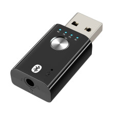 VALSEEL Datamaskinhøyttalere 4IN1USB Bluetooth 5.1 Lydmottaker Sender Stereo AUX RCA 3.5mm for TV Bil Trådløs Adapter Elektronikk