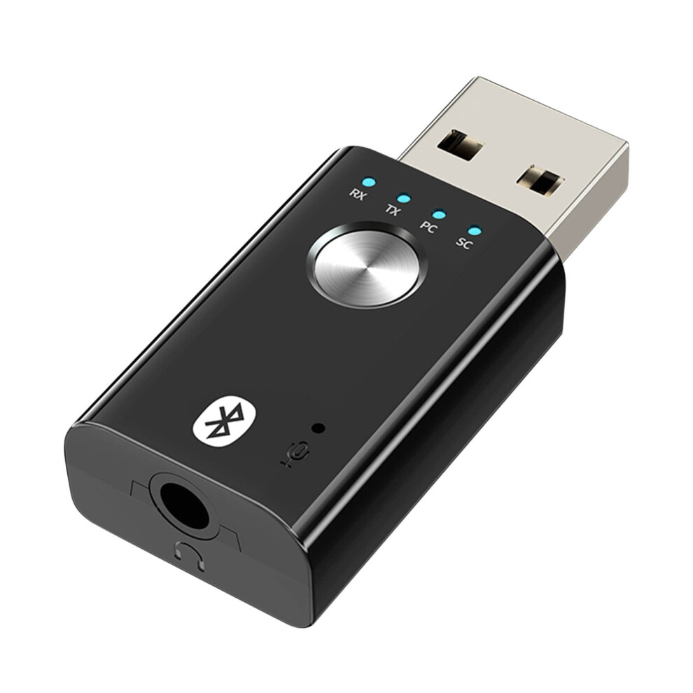 Valseel Computer Speakers 4 In 1 Usb Bluetooth 5.1 Audio Receiver Transmitter Stereo Aux Rca 3.5Mm For Tv Car Wireless Adapter Electronics 9395123700335