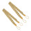 Slhljlin Curtain2Pcs Creative Κινεζικός Κόμπος Κουρτίνας με Πλεκτό Ακριβείας Κουρτίνα 1