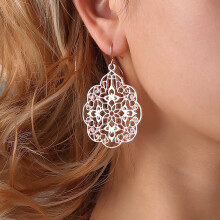 yuehao accessories earrings women boho earrings jewelry ethnic drop earrings enamel vintage earrings rose gold