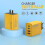 Γρήγορος φορτιστής USB 120W, Συμβατός με iPhone, Samsung, Xiaomi, Huawei, Quick Charge3.0, Πρίζα EU, Κίτρινο 5