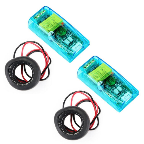 2X PZEM-004T Τελευταία έκδοση TTL Modbus-RTU Ισχύς Ενέργεια Μετρητής Watt AC220V100A Ηλεκτρικό