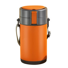 Boîte à lunch isotherme en acier inoxydable 2,8 L, thermos portable remplissable d'eau pour femmes, promotion d'été - Compatible avec karymi