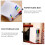 4 Pcs File Folder Organizer Paper Storage Box Case Manager Plastic Office 6