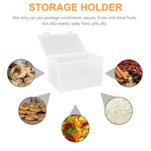 Bakery Boxes Fridge Food Container Clear Bread Box Kitchen Decoration Fresh Keep Holder 1