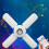 Εκπτώσεις! Έξυπνη λάμπα LED Lmueinov με ηχείο Bluetooth, λάμπα αλλαγής χρώματος E27RGB, 6