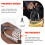 Πιεστής πατάτας Χειρός Θραυστήρας Μύλος σκόρδου Μύλος σύνθλιψης φρούτων και 3