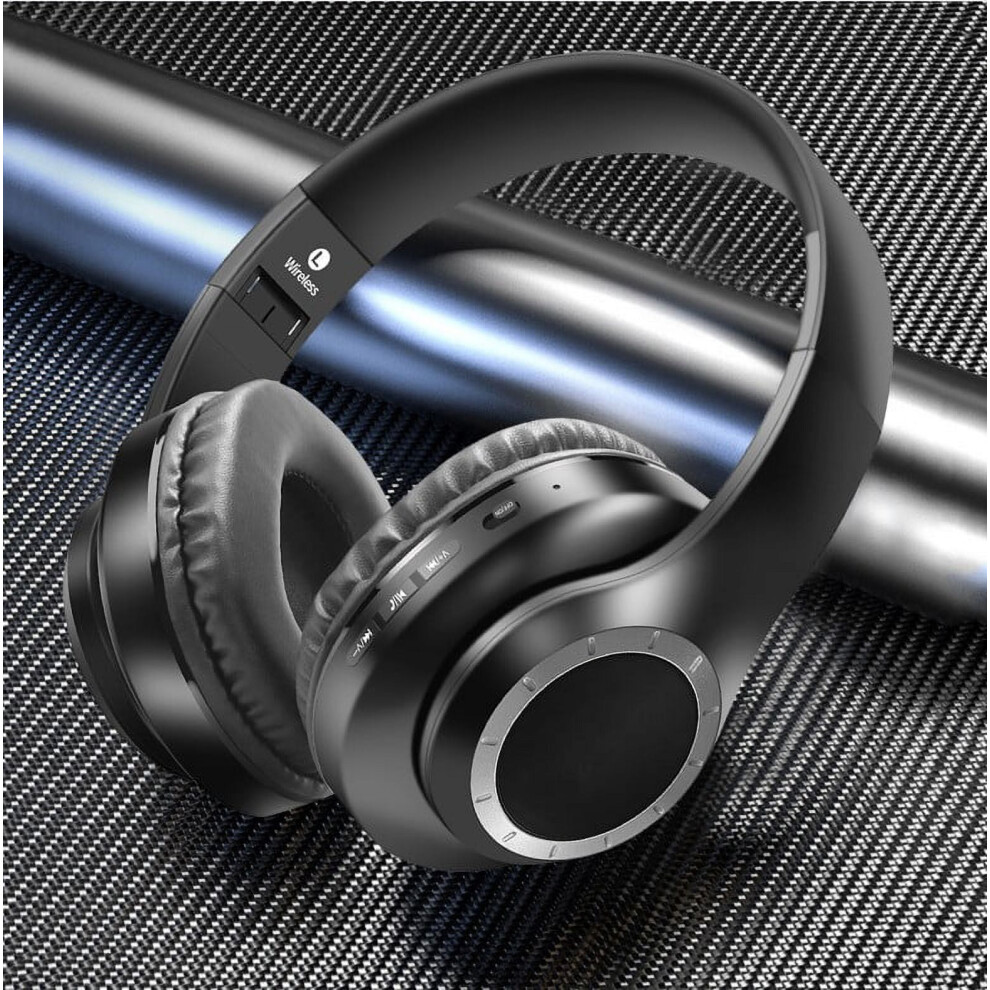 Rnemite-Amo Wireless Over Ear Bluetooth Headphones, Compatible With Subwoofer Bluetooth 5.3 For Mobile, Computer, Game, Music, Sports 9110895150603