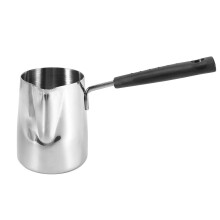 Stainless Steel Butter and Coffee Warmer,Turkish Coffee Pot,Mini Butter Melting Pot and Milk Pot with Spout -(350ML)