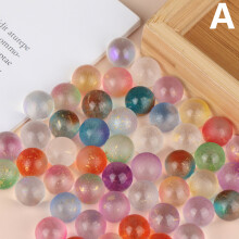 50pcs 12mm Glass Balls Balls Charms Clear Pinball hine Home A