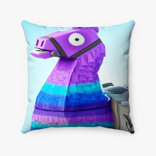 Cás Piliúir Saincheaptha AIVO Fortnite Llama Clúdach Piliúir Cearnógach Poileistear Sníofa Pearsantaithe, Maisiú Maisiúil, Piliúr Caith