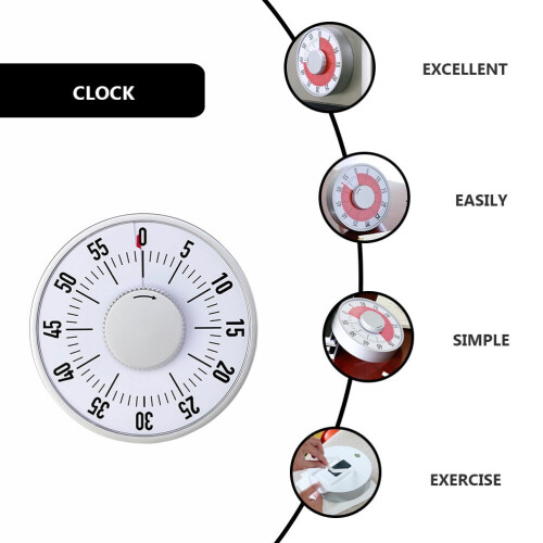 1 st praktisk nedräkningstimer för matlagning, mekanisk timer för studenter, tidshantering 2