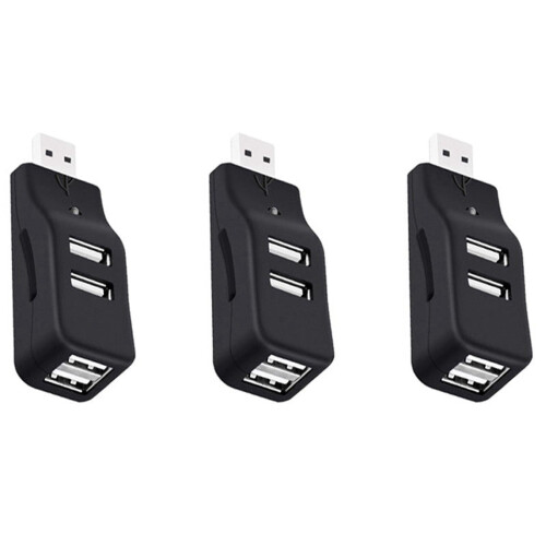 Διανομέας USB 3X4Port, Μίνι Διαχωριστής Διανομέα Δεδομένων USB2.0 Μικρός Φορητός, για PC,