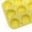 12 Hole Yellow Silicone Round Family Practical Cake Multi Functional Baking Tool Home Essentials 4
