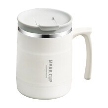 Mug à café Jacenvly en liquidation pour les décorations de Noël, avec anse, mug de voyage isotherme portable avec couvercle et cuillère, double