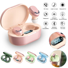 Jacenvly2024 Nouveaux écouteurs sans fil en liquidation Nouveaux écouteurs Bluetooth sans fil M1 intra-auriculaires en métal avec écran
