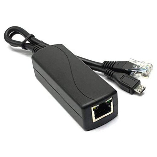 Mikro-USB POE-splitter 48V til 5V 2A/3A Mini USB strømforsyning standard 1