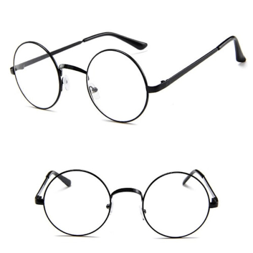 Gafas de lectura lisas para miopía (-1.0 a -6.0) Negras -3.5