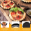 Forma para Tarte de 10 cm (4 polegadas), Antiaderente, com Fundo Removível, em Aço Carbono, Fácil de Usar e Limpar 6