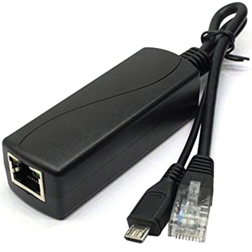 Mikro-USB POE-splitter 48V til 5V 2A/3A Mini USB strømforsyning standard 2