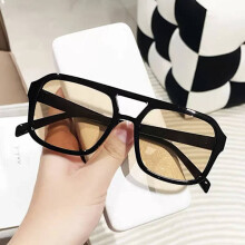 OIMG Nye unisex rektangulære vintage solbriller motedesign retro solbriller kvinner damebriller Cat Eye Casual briller brune bildefarge