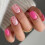 24 unhas postiças quadradas longas W596W596W596 4