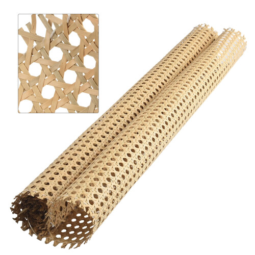Rattan Mesh Roll Sheet Webbing Caning Material for Chairs Kit Multi-size options 1