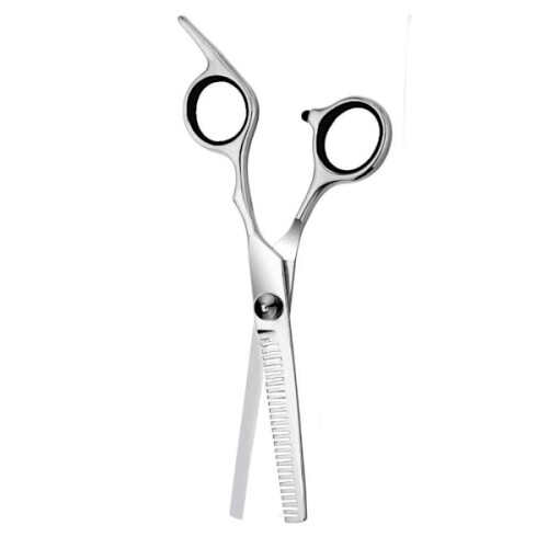 Kit de cabeleireiro com tesoura, pente, presilhas e capa (9 peças) - Iniciante 2