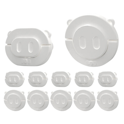 Conjunto de protetores de tomada Eease1Set para bebês e crianças.
