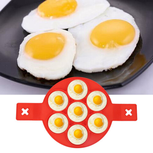 TKSE2PCS Καλούπι Σιλικόνης για Αντικολλητικά Αυγά, για Αξεσουάρ Μαγειρικής και 2